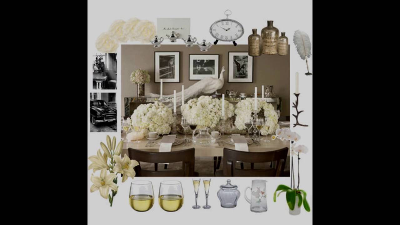 Dinner Party Decorations Ideas
 Elegant dinner party themed decorating ideas