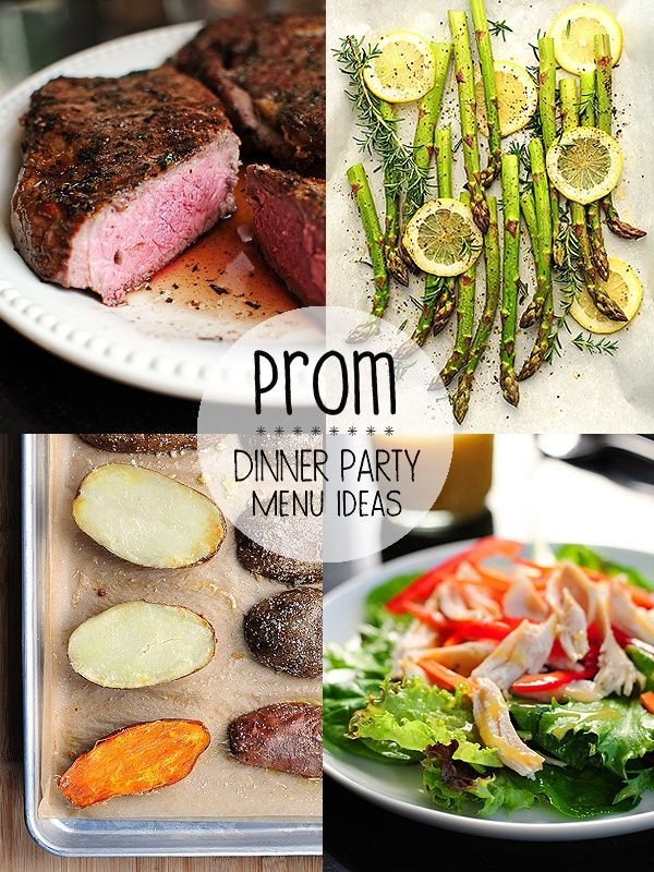 Dinner Party Food Themes Ideas
 Prom Dinner Party Menu Ideas