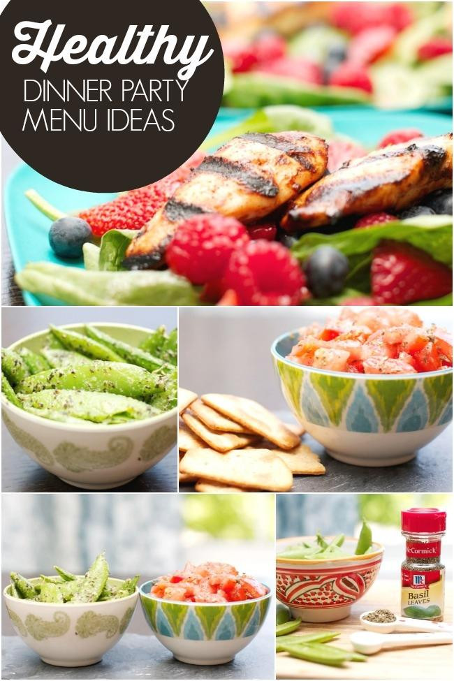 Dinner Party Food Themes Ideas
 Healthy Dinner Party Menu Ideas with McCormick FlavorPrint