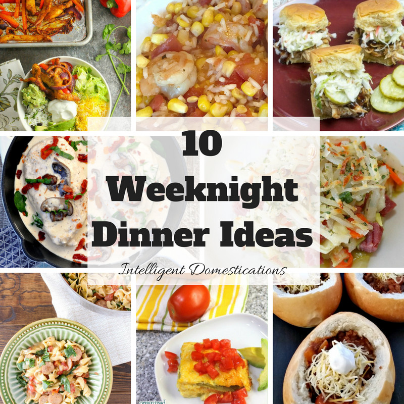 Dinner Party Menu Ideas For 10
 10 Weeknight Dinner Ideas Plus Merry Monday Link Party