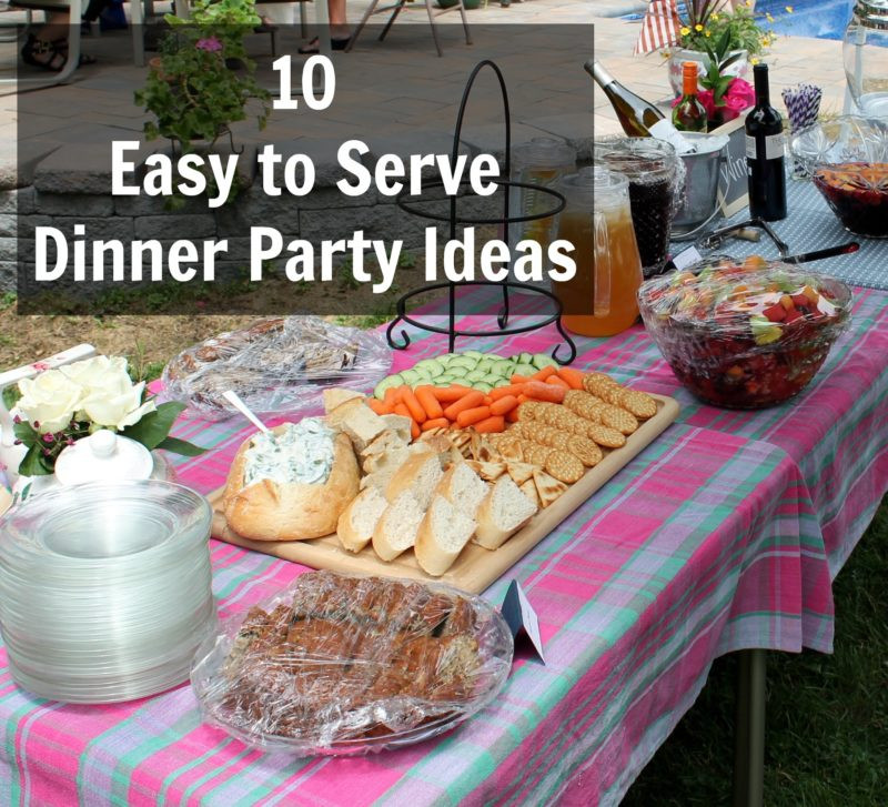 Dinner Party Menu Ideas For 10
 10 Easy to Serve Dinner Party Ideas Sweet Love and Ginger