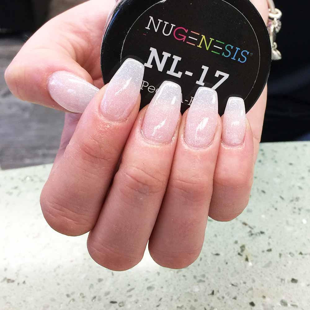 Dip Nail Colors
 Dip Powder Nails NuGenesis Nails Peek A Boo NL 17