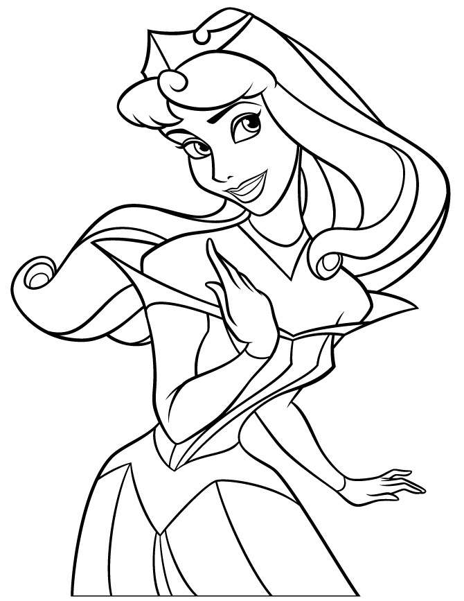 Disney Coloring Pages For Girls
 Disney Coloring Pages For Girls