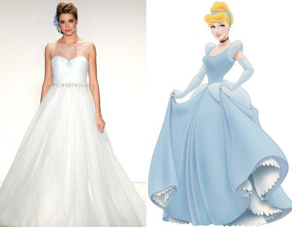 Disney Princess Wedding Dresses
 Cinderella from Alfred Angelo’s Disney Princess Wedding