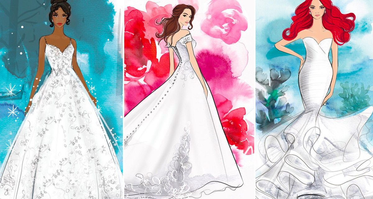 Disney Princess Wedding Dresses
 Disney princess wedding dresses now available for grown