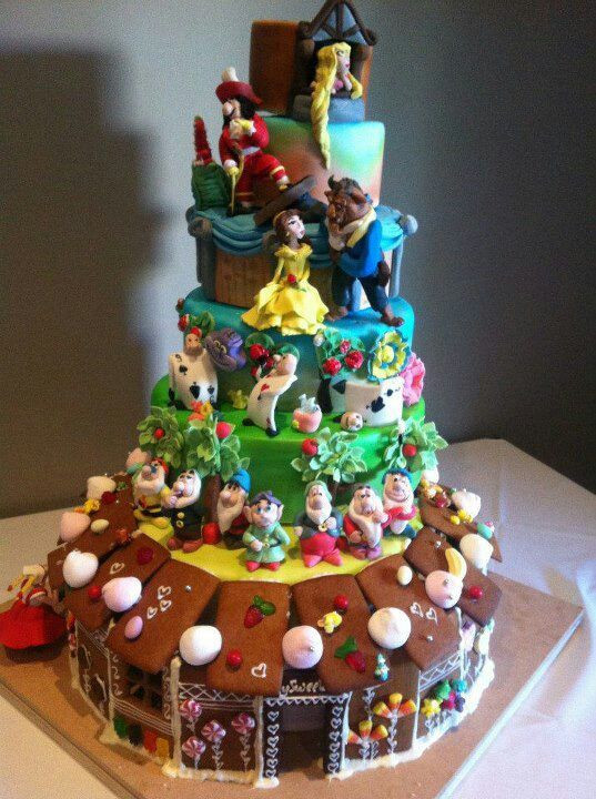 Disney World Birthday Cakes
 Disney cake disneycake