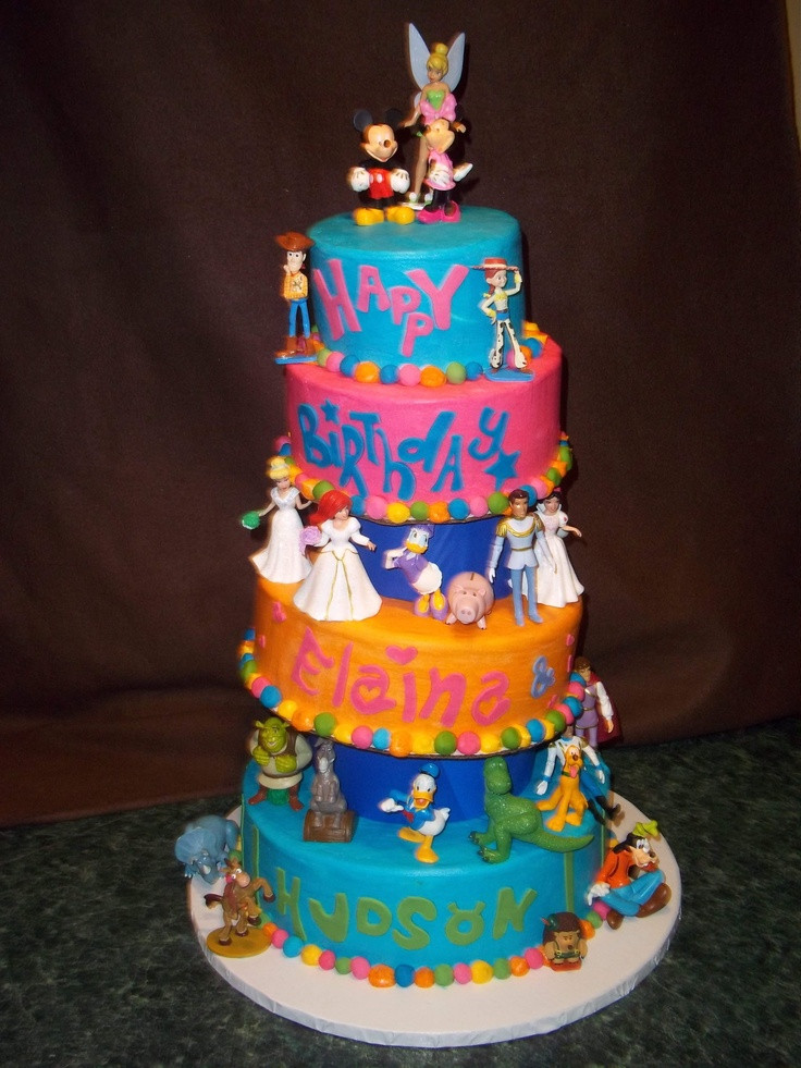 Disney World Birthday Cakes
 197 best Bella turns three 2014 images on Pinterest