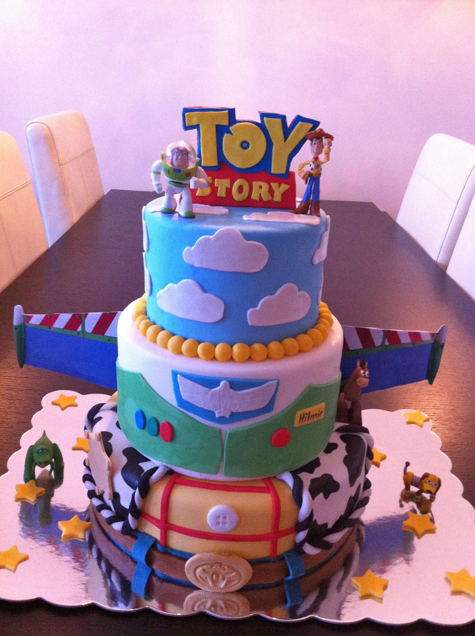 Disney World Birthday Cakes
 This is a Toy Story cake I made for a Disney themed cake