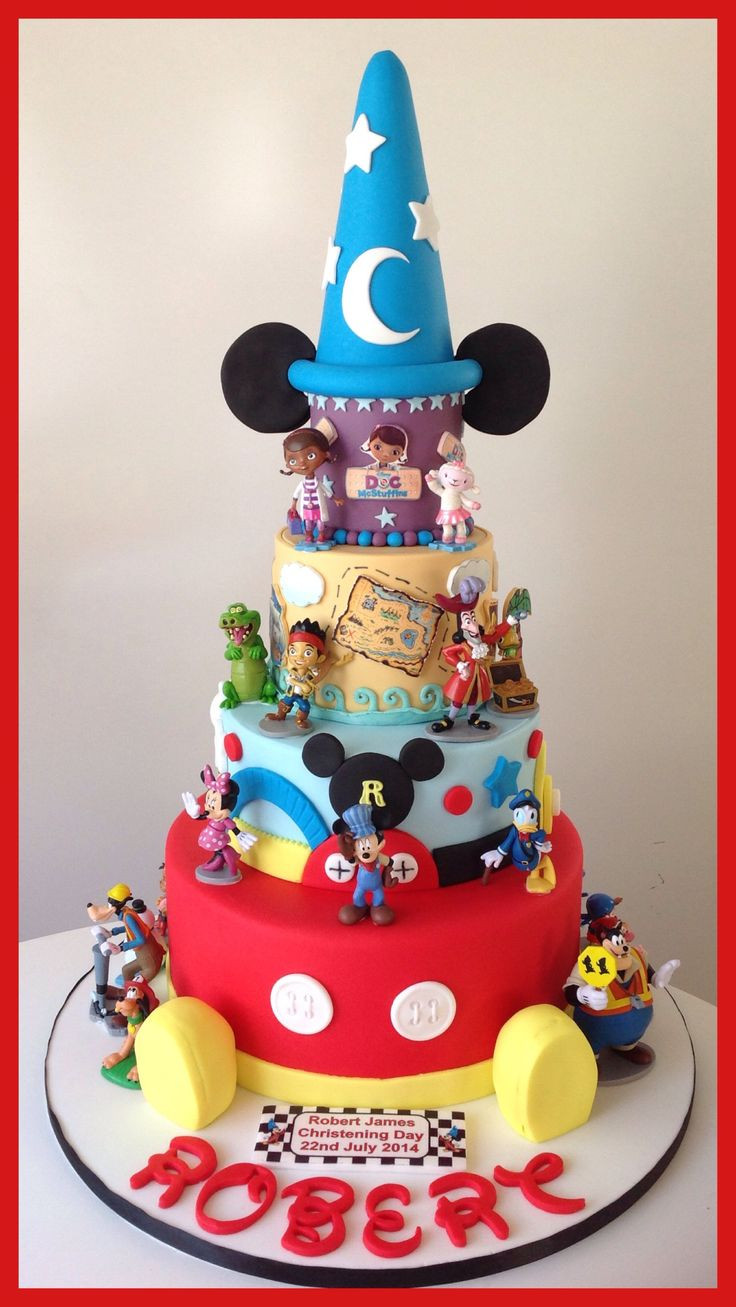 Disney World Birthday Cakes
 17 Best images about Children disney cakes on Pinterest