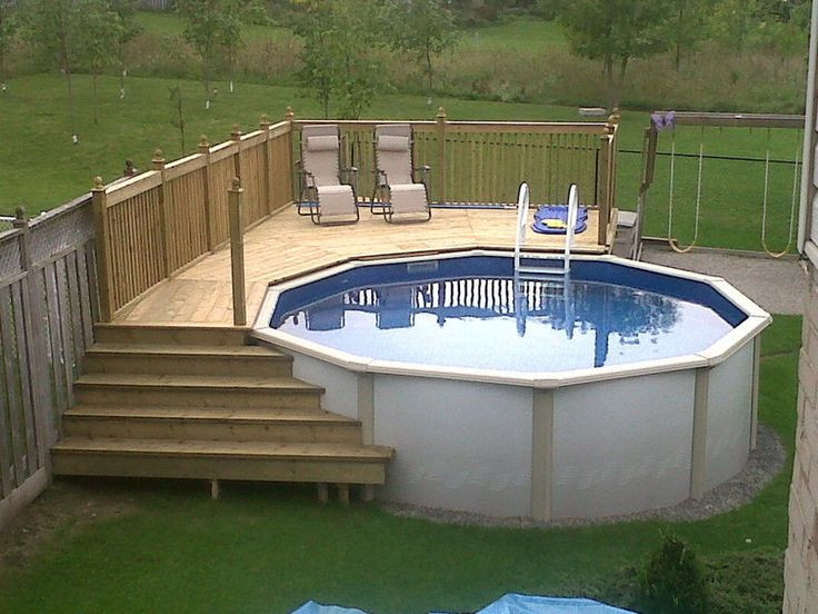 Diy Above Ground Pool Deck
 Best Ground Pool Decks – A How to Build DIY Guide