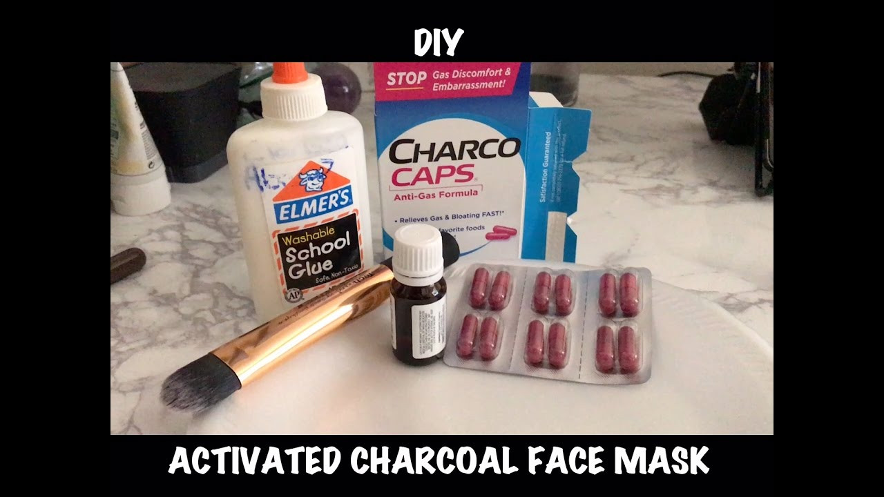 DIY Activated Charcoal Mask
 DIY Activated Charcoal face mask