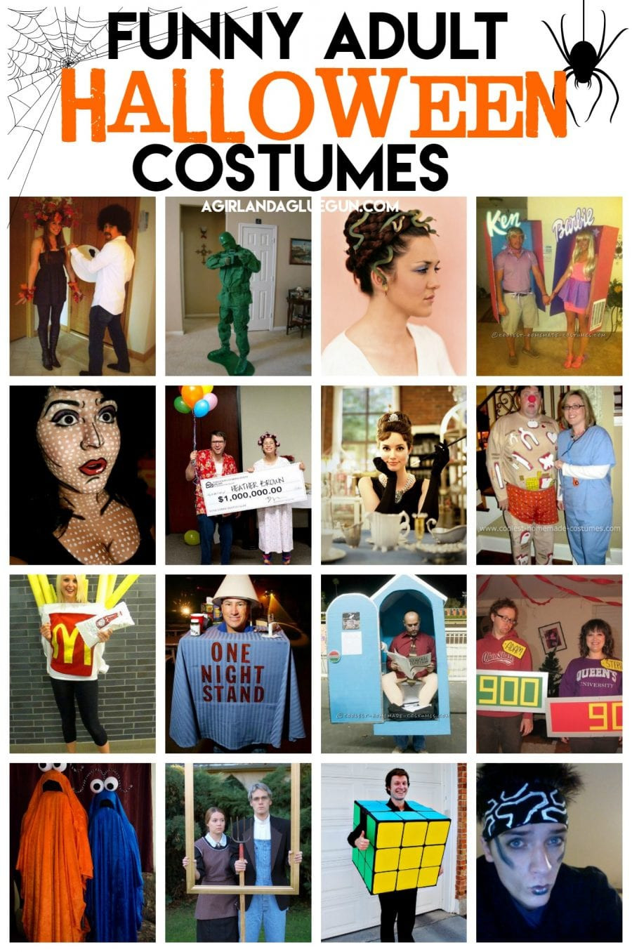 DIY Adults Halloween Costumes
 Funny Halloween Costumes for Adults that you can DIY A