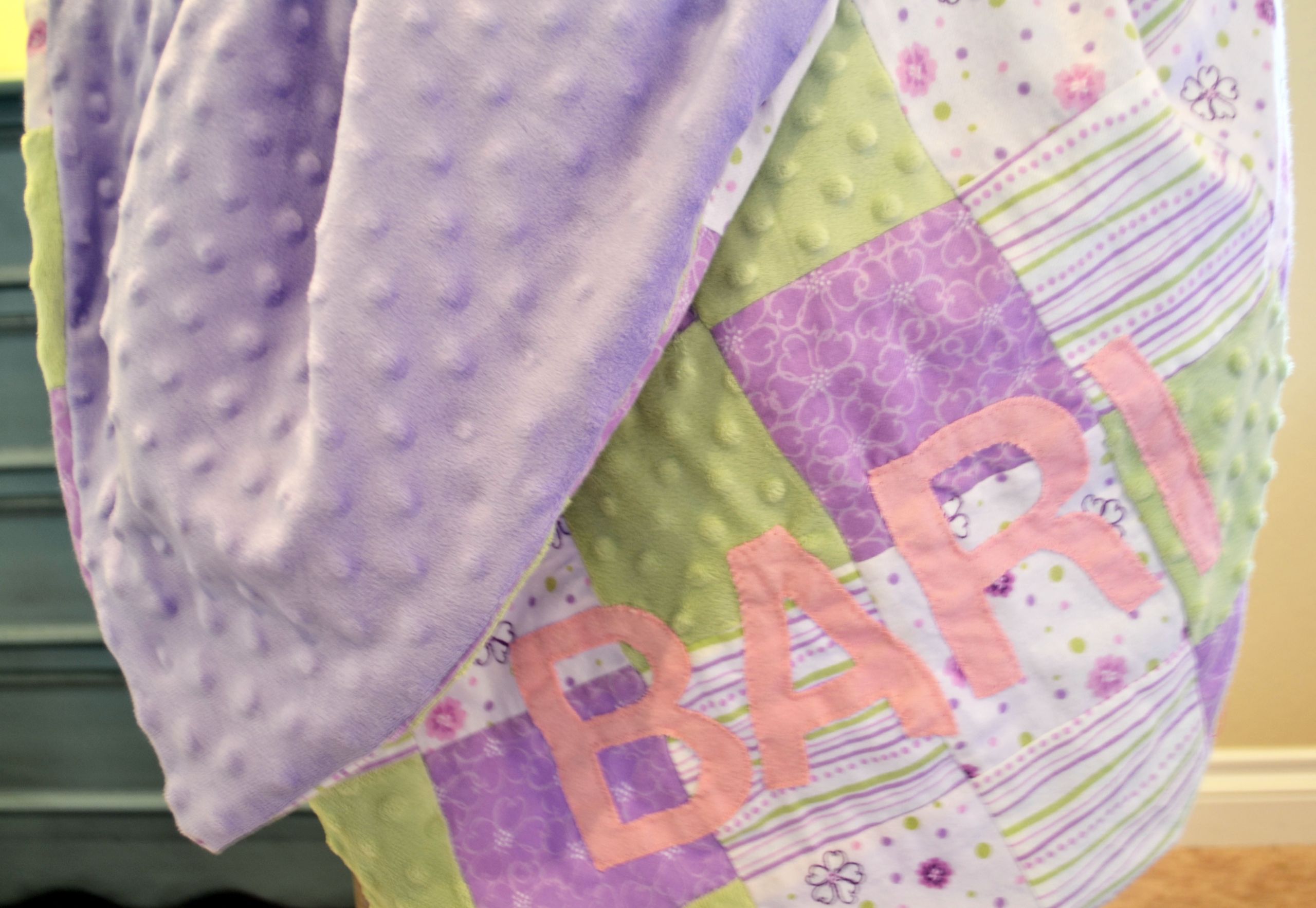 DIY Baby Blanket Ideas
 Easy DIY Baby Gift How to Make A Baby Blanket Miss Bizi Bee