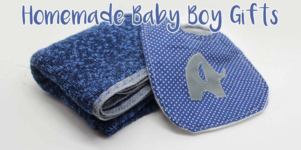 Diy Baby Boy Stuff
 Homemade Baby Boy Gifts Blankets and Bibs Craftcore