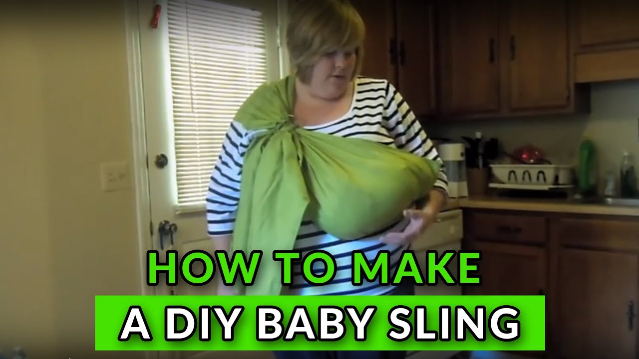 DIY Baby Carrier
 How to Make a DIY Baby Sling