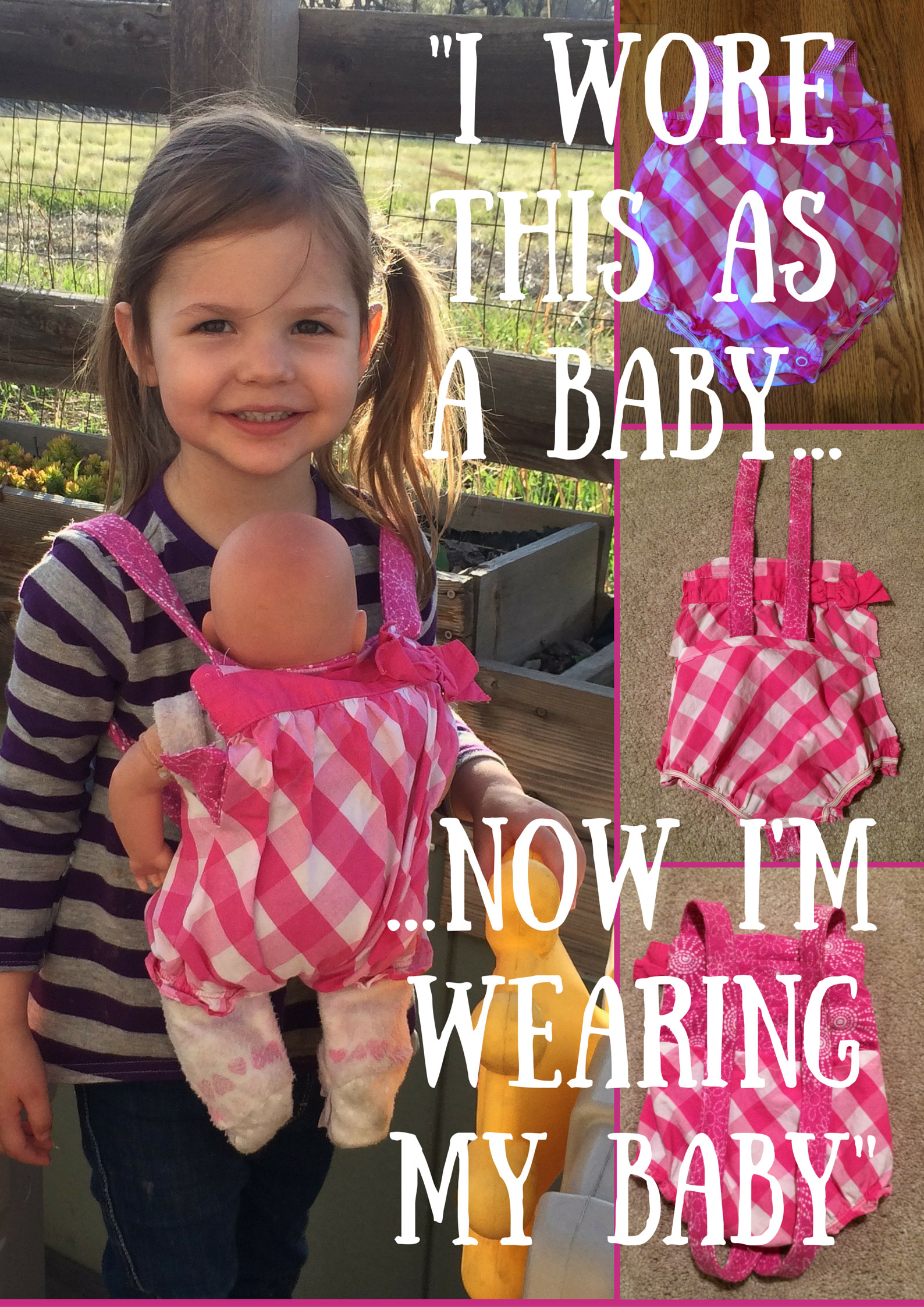 DIY Baby Carriers
 DIY Baby Doll Carrier Tutorial From Baby Jumper to Baby