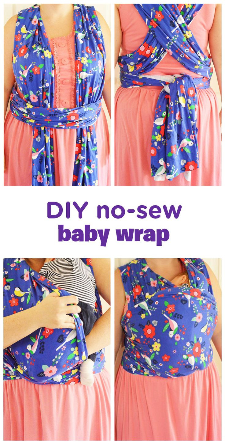 DIY Baby Carriers
 How to Make Your Own No Sew Moby Wrap