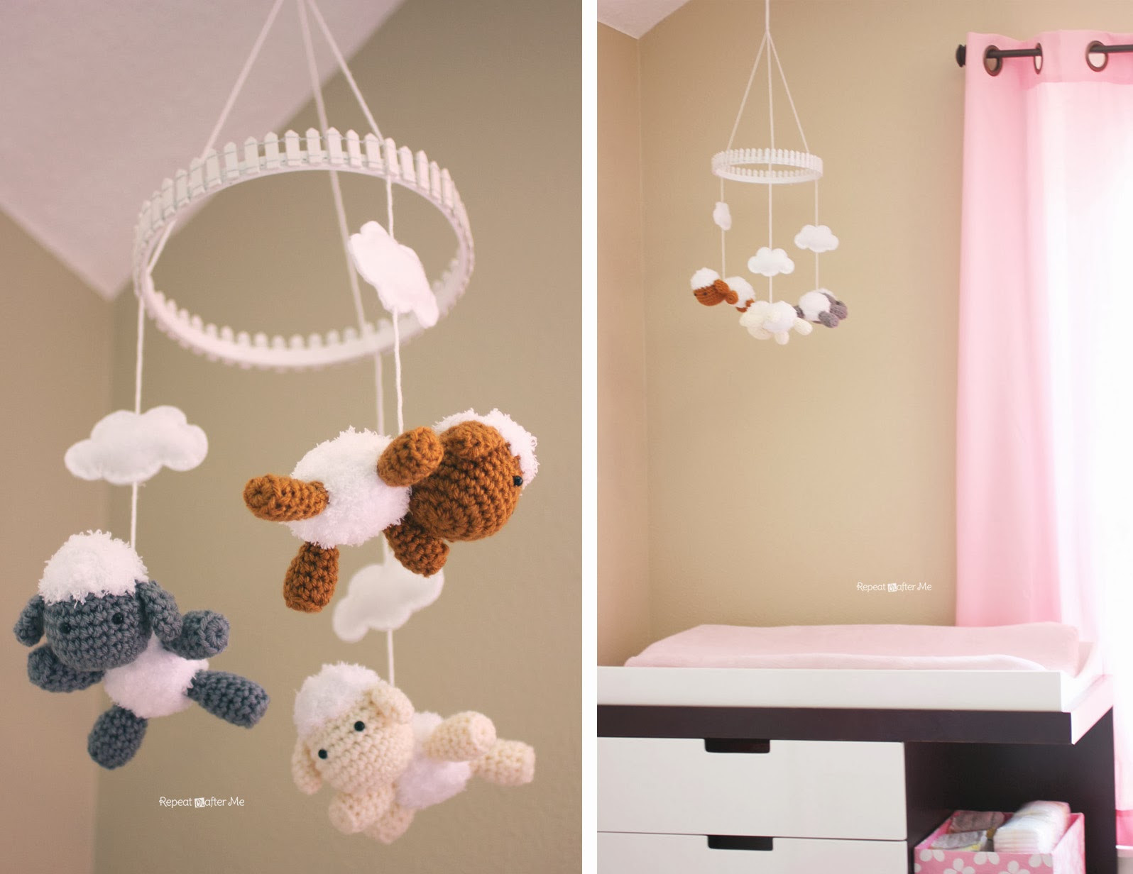 Diy Baby Decor Ideas
 Baby Girl Nursery DIY decorating ideas Repeat Crafter Me