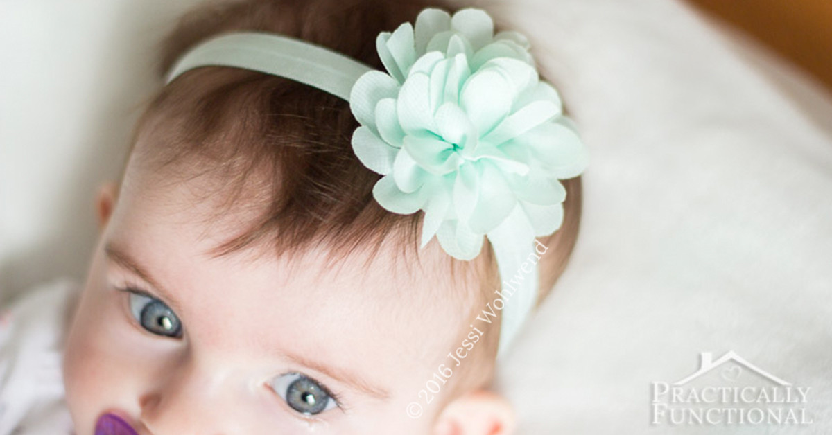 Diy Baby Headbands No Sew
 How To Make DIY Baby Flower Headbands no sewing required