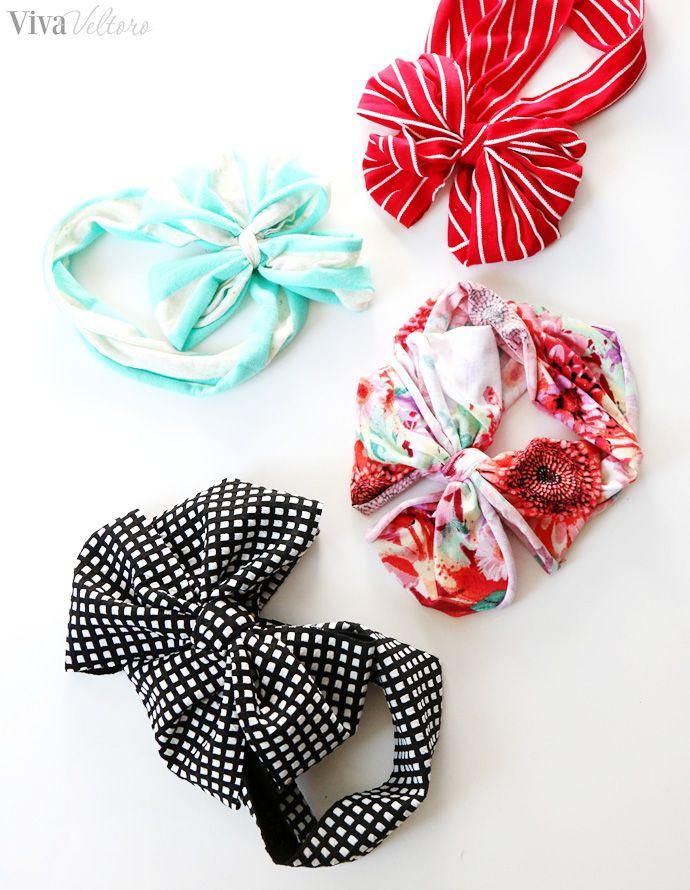 Diy Baby Headbands No Sew
 A tutorial on how to make a knit bow DIY no sew baby