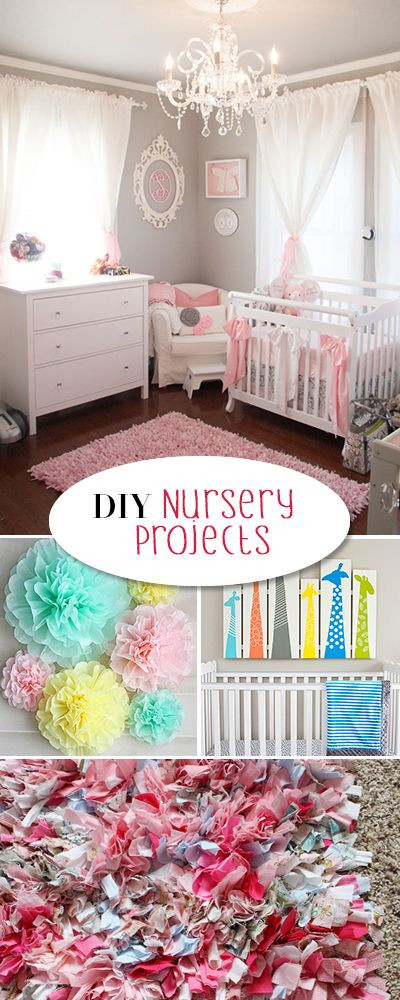 DIY Baby Room Ideas Pinterest
 DIY Nursery & Baby Room Decorating