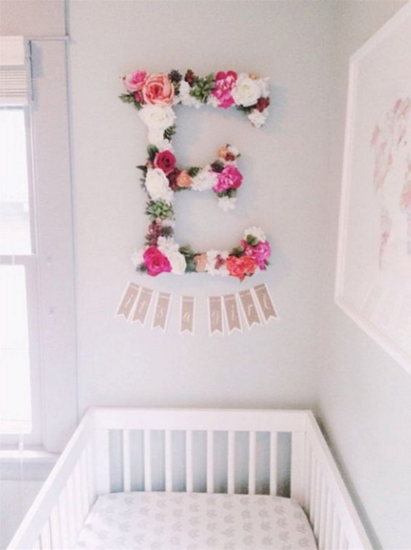 DIY Baby Room Ideas Pinterest
 20 Cute Nursery Decorating Ideas Hative