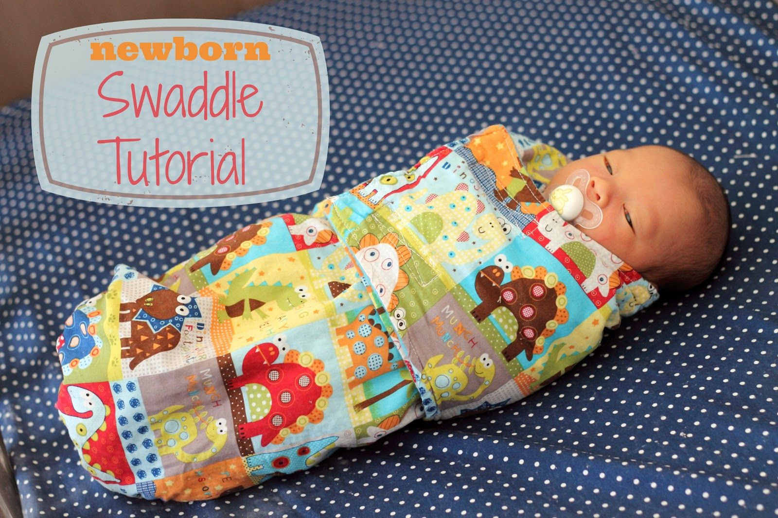 DIY Baby Sewing Projects
 Make it Cozee Tutorial Baby Swaddle