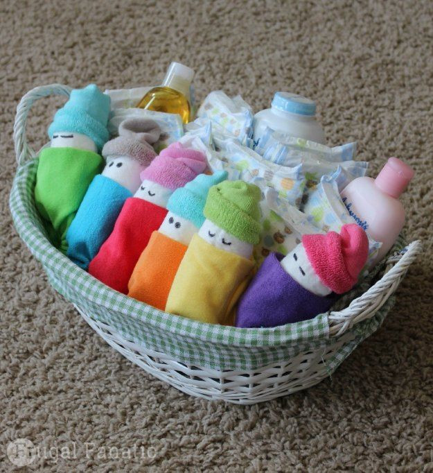 DIY Baby Shower Baskets
 42 Fabulous DIY Baby Shower Gifts