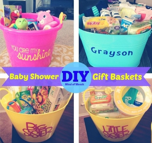DIY Baby Shower Baskets
 DIY Baby Shower Gift Baskets