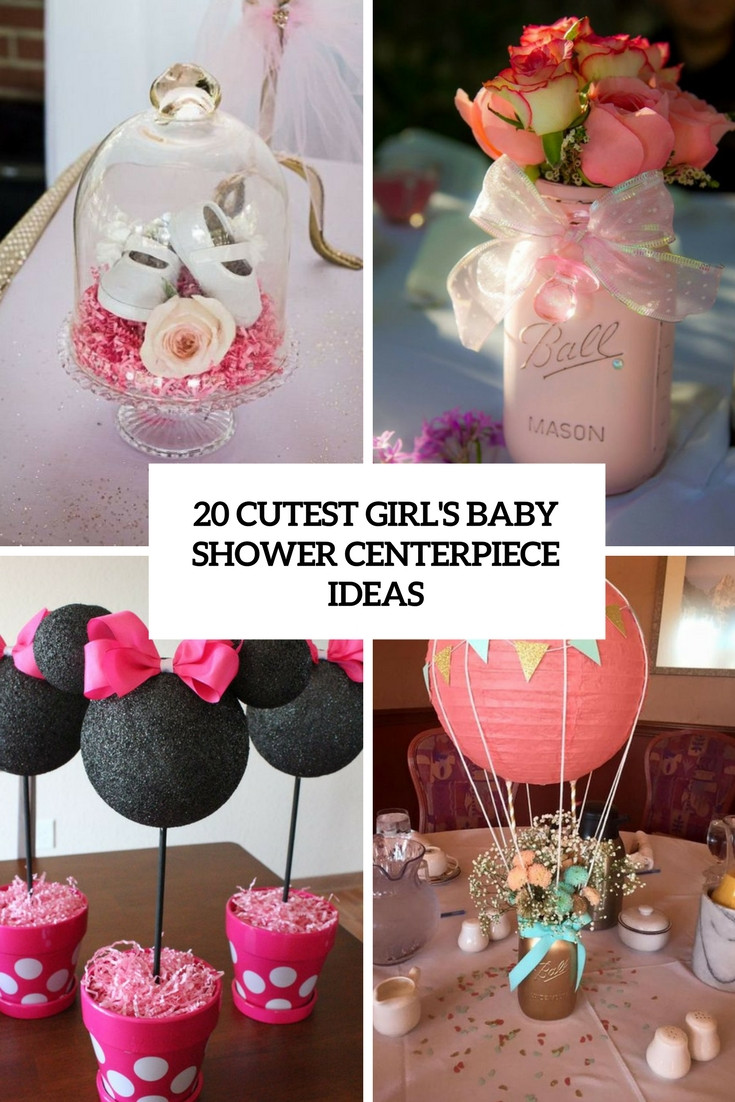 Diy Baby Shower Decoration Ideas For A Girl
 20 Cutest Girl’s Baby Shower Centerpiece Ideas Shelterness