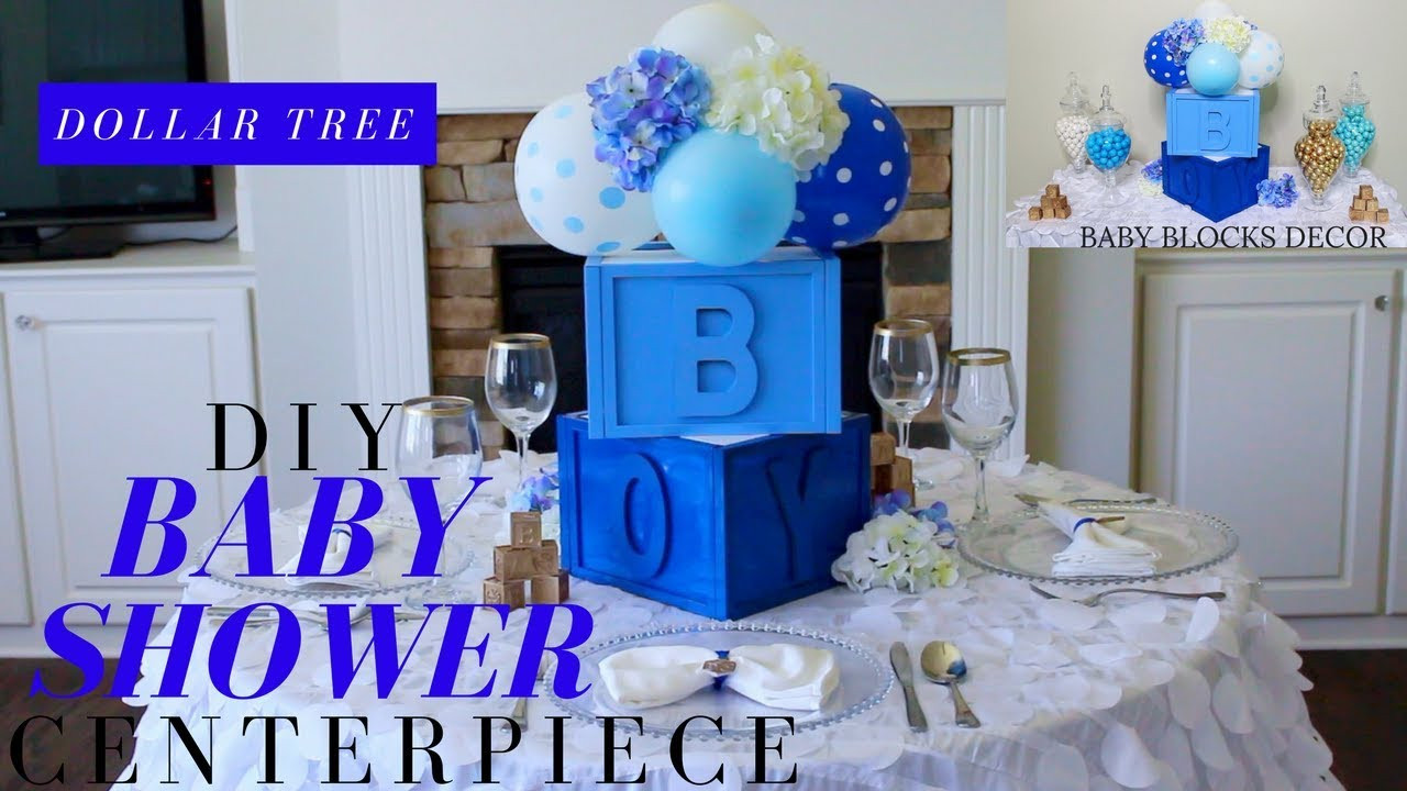 Diy Baby Shower Decorations For A Boy
 Dollar Tree DIY Baby Shower Decor