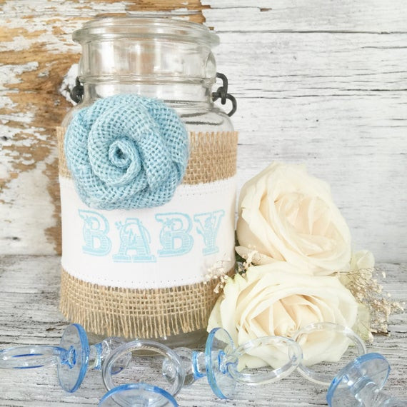 Diy Baby Shower Decorations For Boys
 Baby Boy Baby Shower Ideas DIY Shabby Chic by