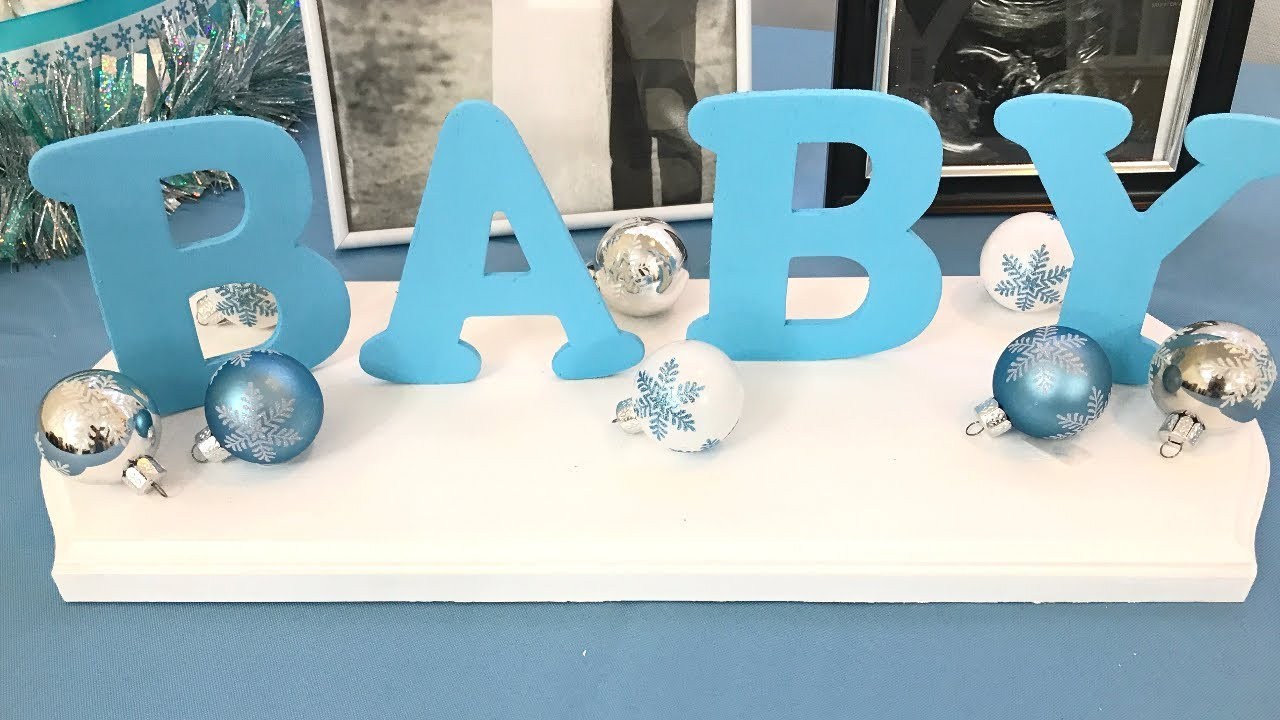 Diy Baby Shower Ideas For A Boy
 Baby shower DIY decor BABY BOY