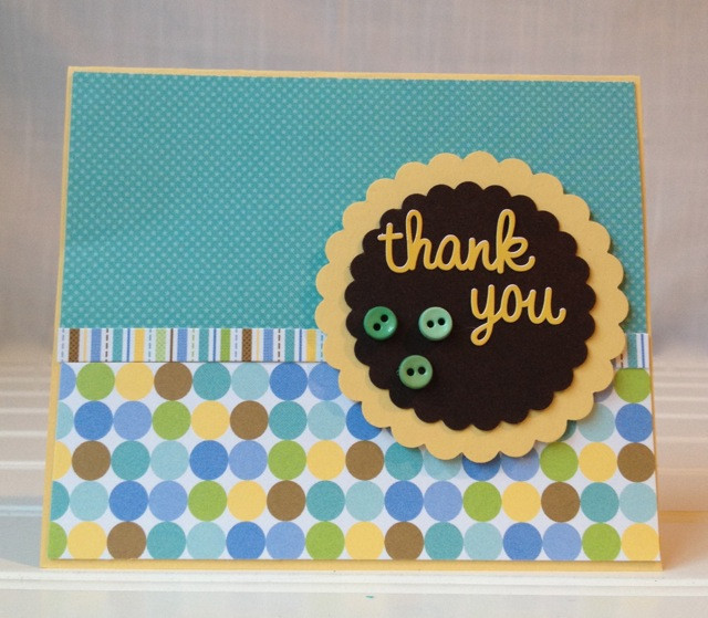DIY Baby Shower Thank You Cards
 homemade baby shower thank you cards 365 Days of Crafts
