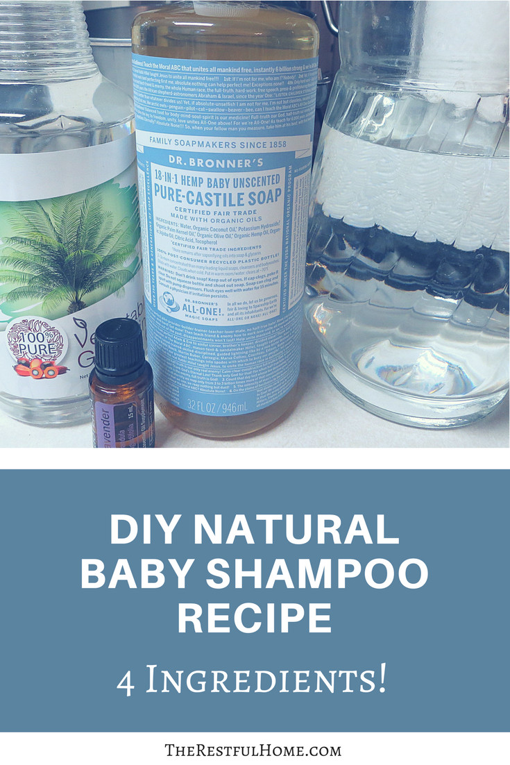 DIY Baby Wash
 DIY Natural Baby Shampoo The Restful Home