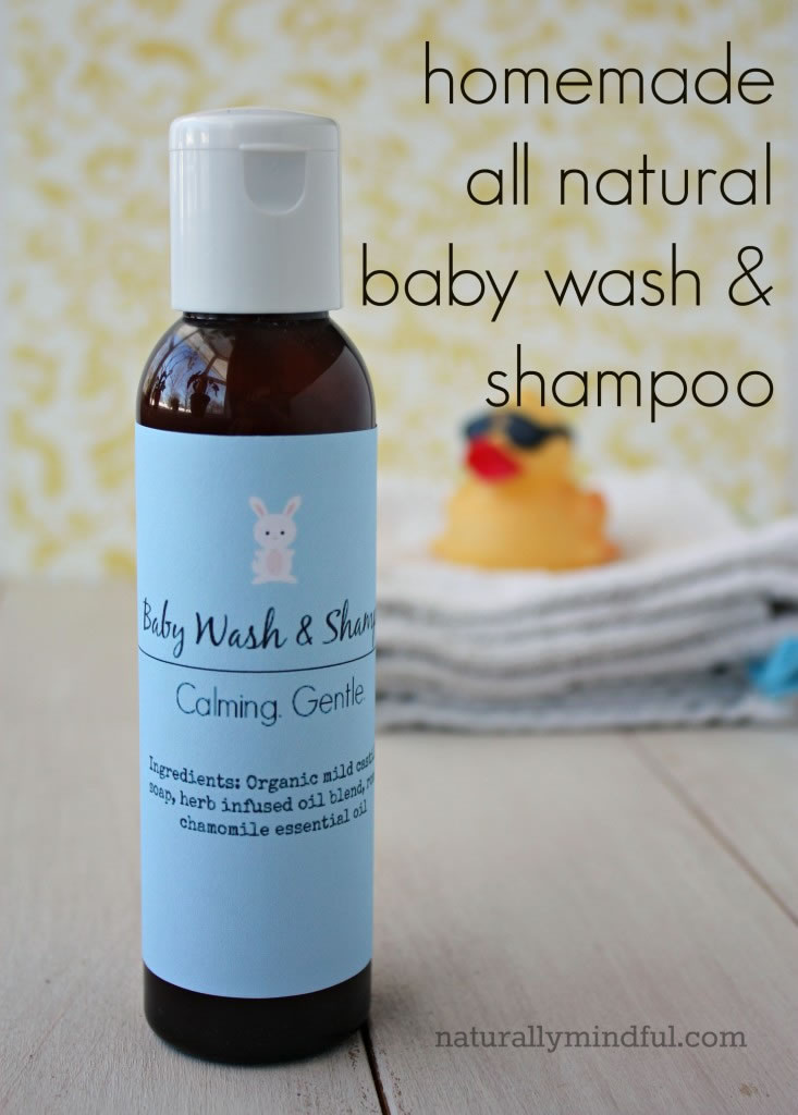 DIY Baby Wash
 Homemade All Natural Baby Wash & Shampoo