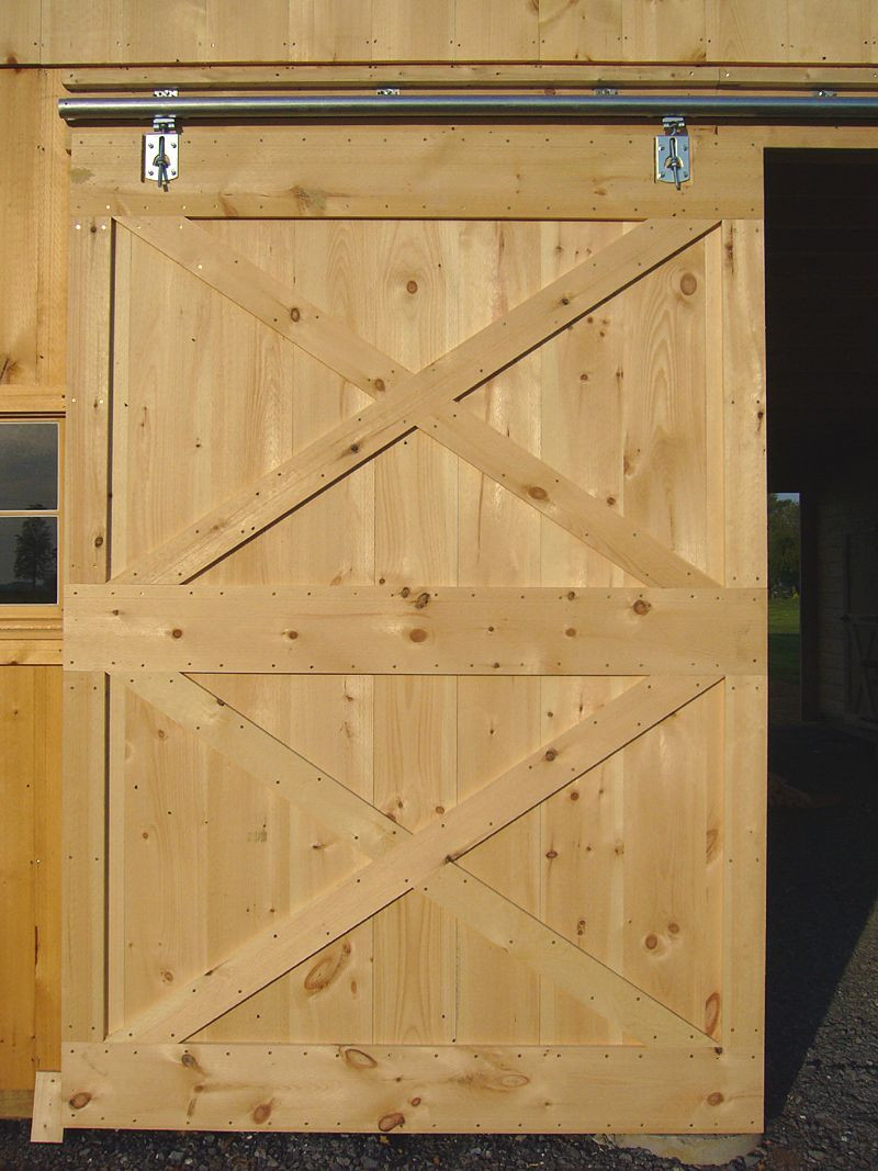 DIY Barn Door Plans
 Free Sliding Barn Door Plans from BarnToolBox