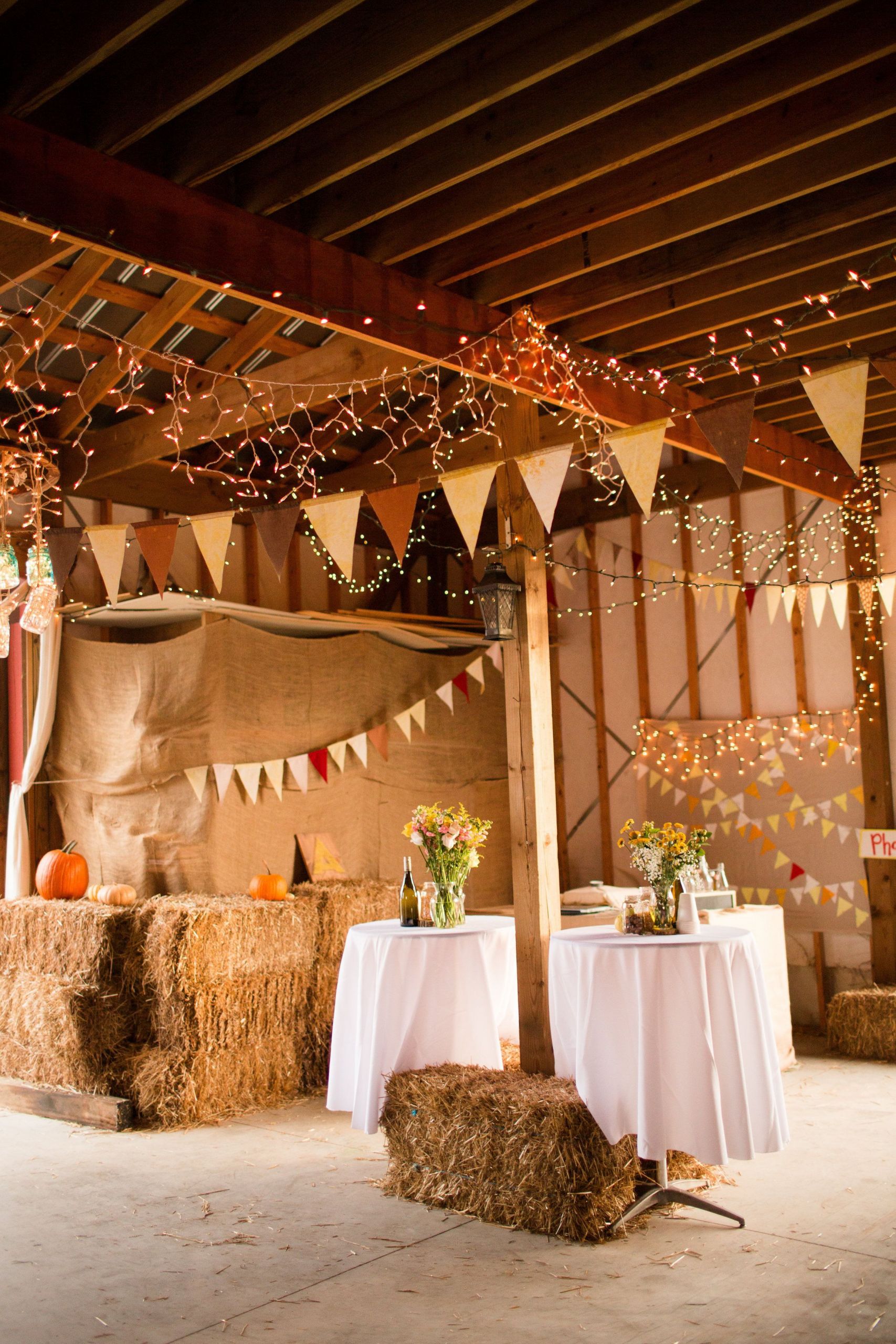 DIY Barn Wedding Decorations
 Fall Decor