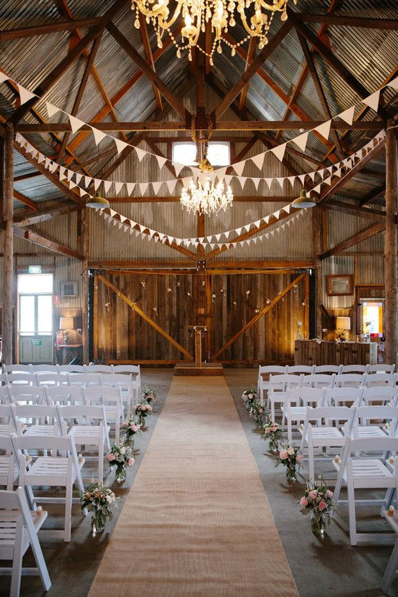 DIY Barn Wedding Decorations
 30 Romantic Indoor Barn Wedding Decor Ideas with Lights