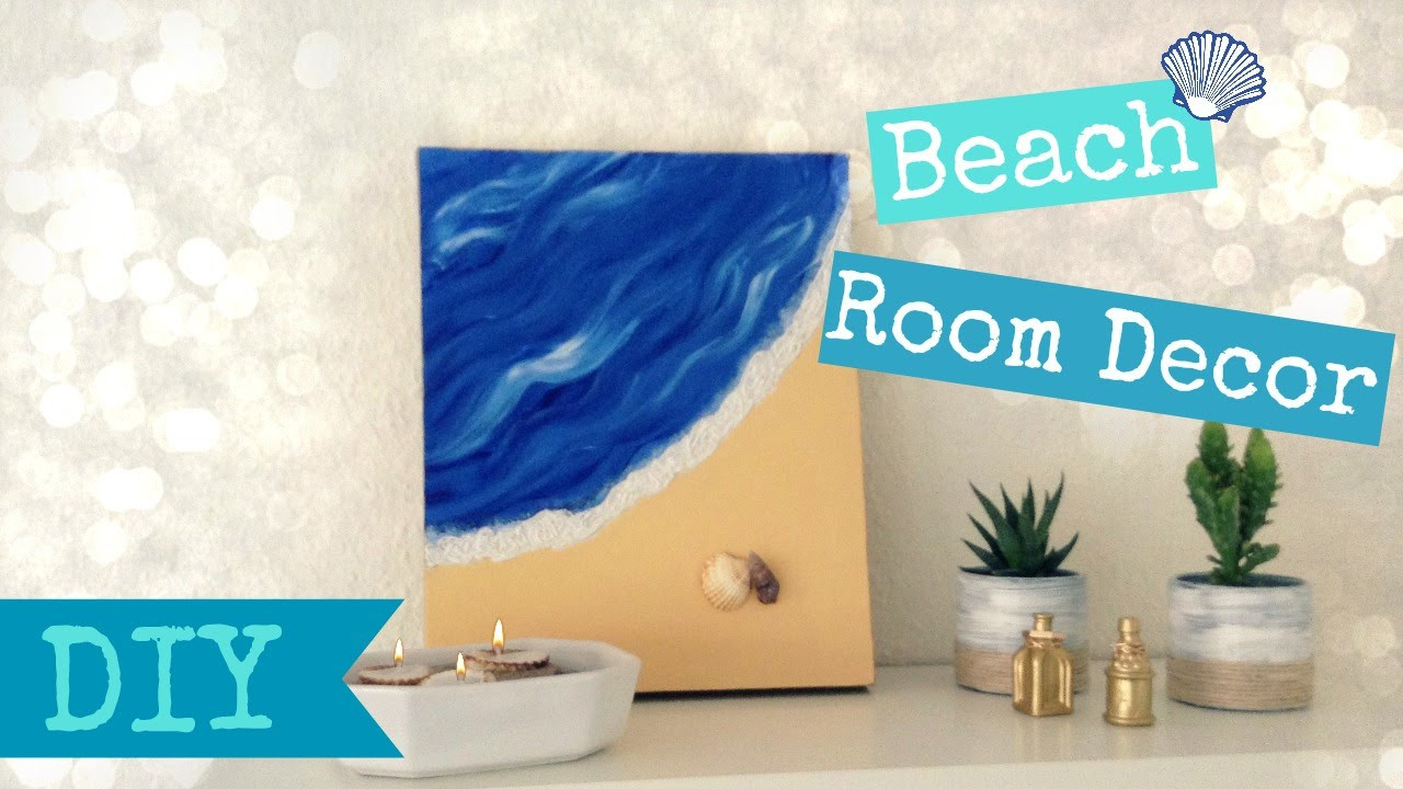 DIY Beachy Room Decor
 DIY Beach room Decor Easy Summer room Decor