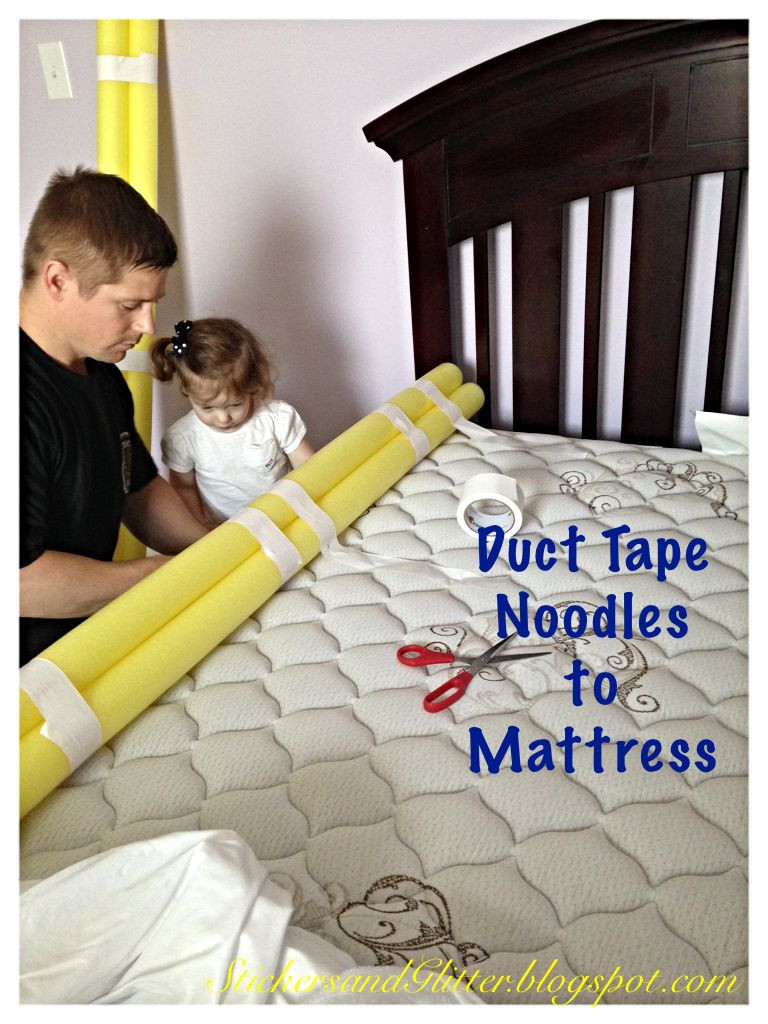 DIY Bed Rail For Toddler
 Stickers & Glitter DIY Toddler Bed Rails in 2019
