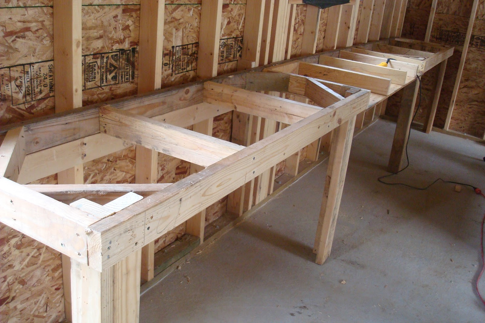 DIY Bench Plans
 From Needles to Nails Workbench From Reclaimed Wood