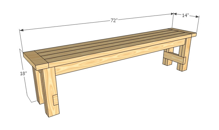DIY Bench Plans
 Ana White