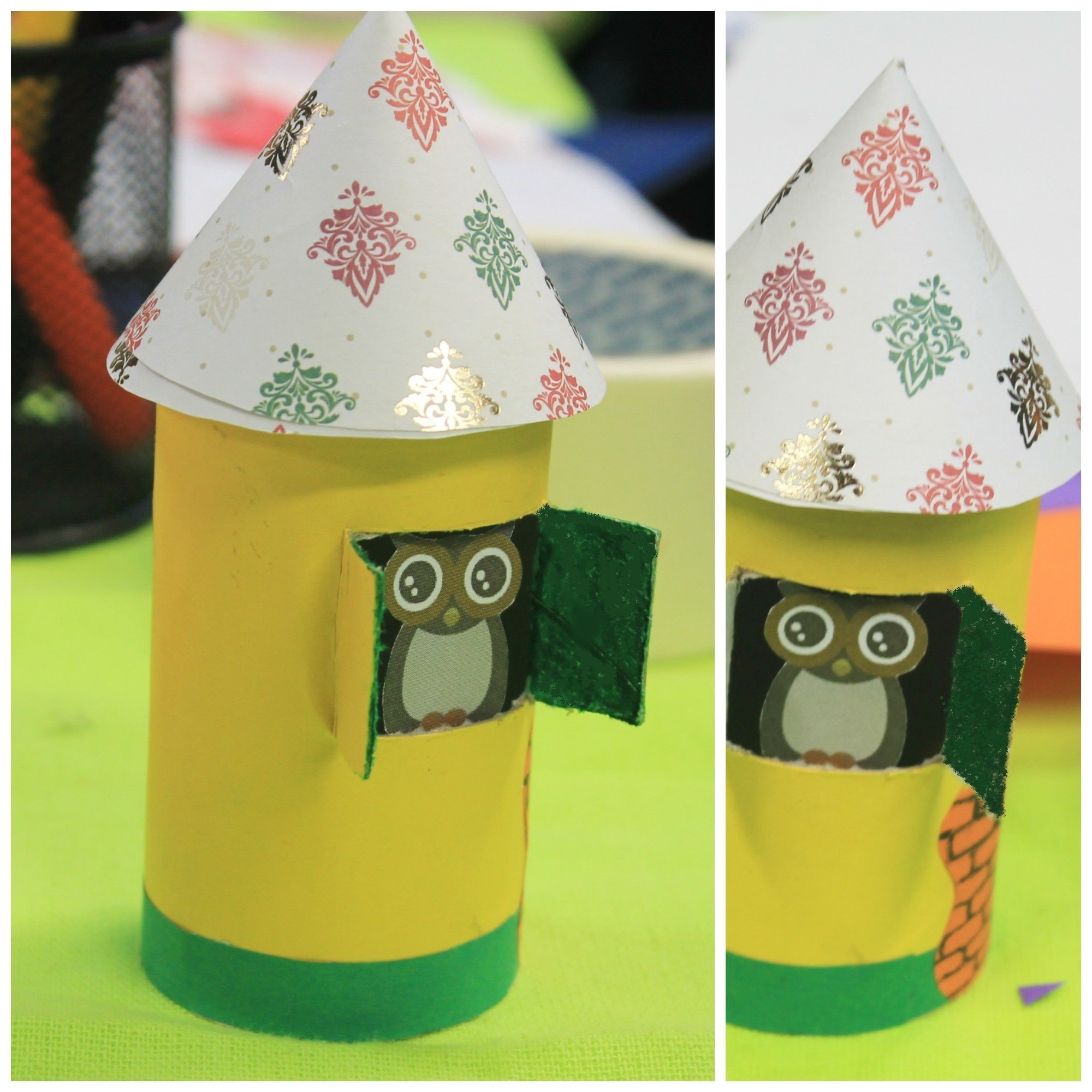 DIY Birdhouse For Kids
 Diy Cute Paper Birdhouse Kids Room Decor · How To Make A