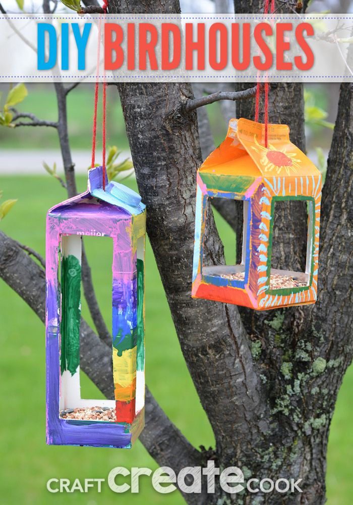 DIY Birdhouse For Kids
 Birdhouse Crafts for Kids Recipe