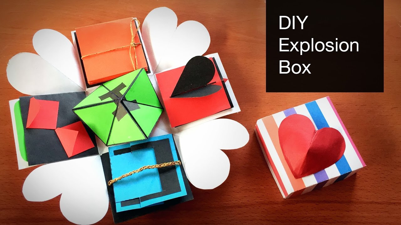 DIY Birthday Box
 DIY Explosion Box Tutorial