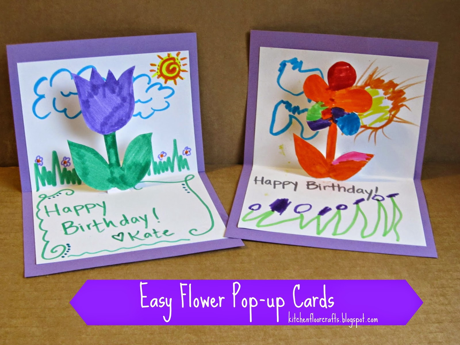 DIY Birthday Cards For Kids
 Homemade Birthday Cards for Kids to Create How Wee Learn