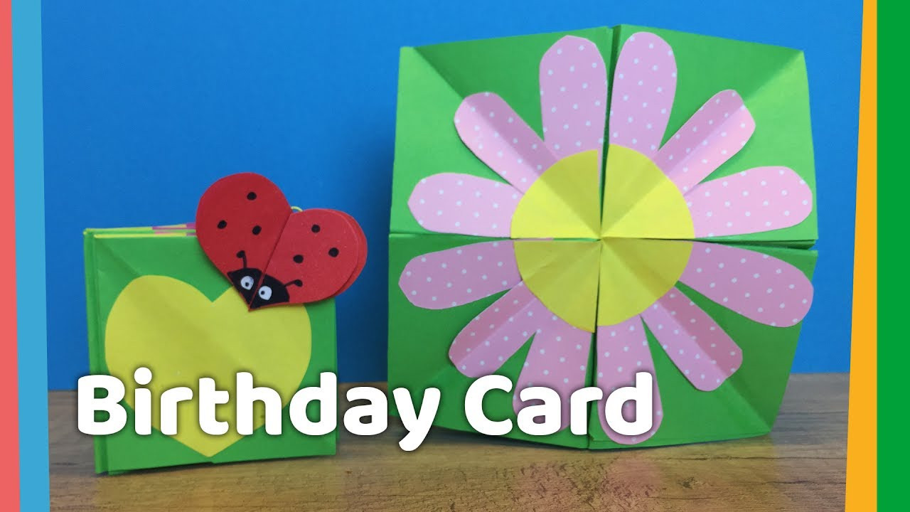 DIY Birthday Cards For Kids
 DIY Creative Birthday Card Idea for Kids Very easy to