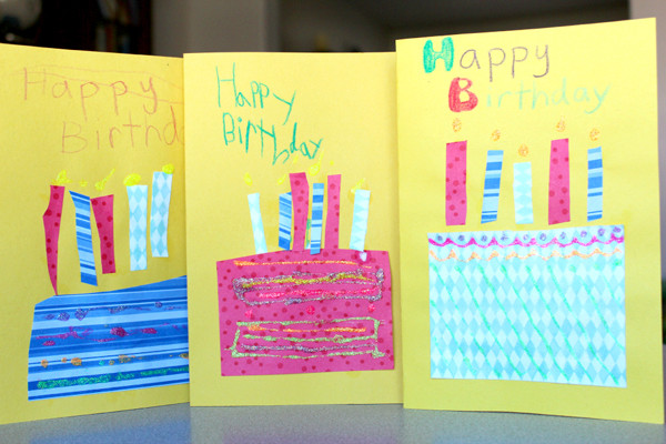 DIY Birthday Cards For Kids
 Homemade Cards for Kids to Make