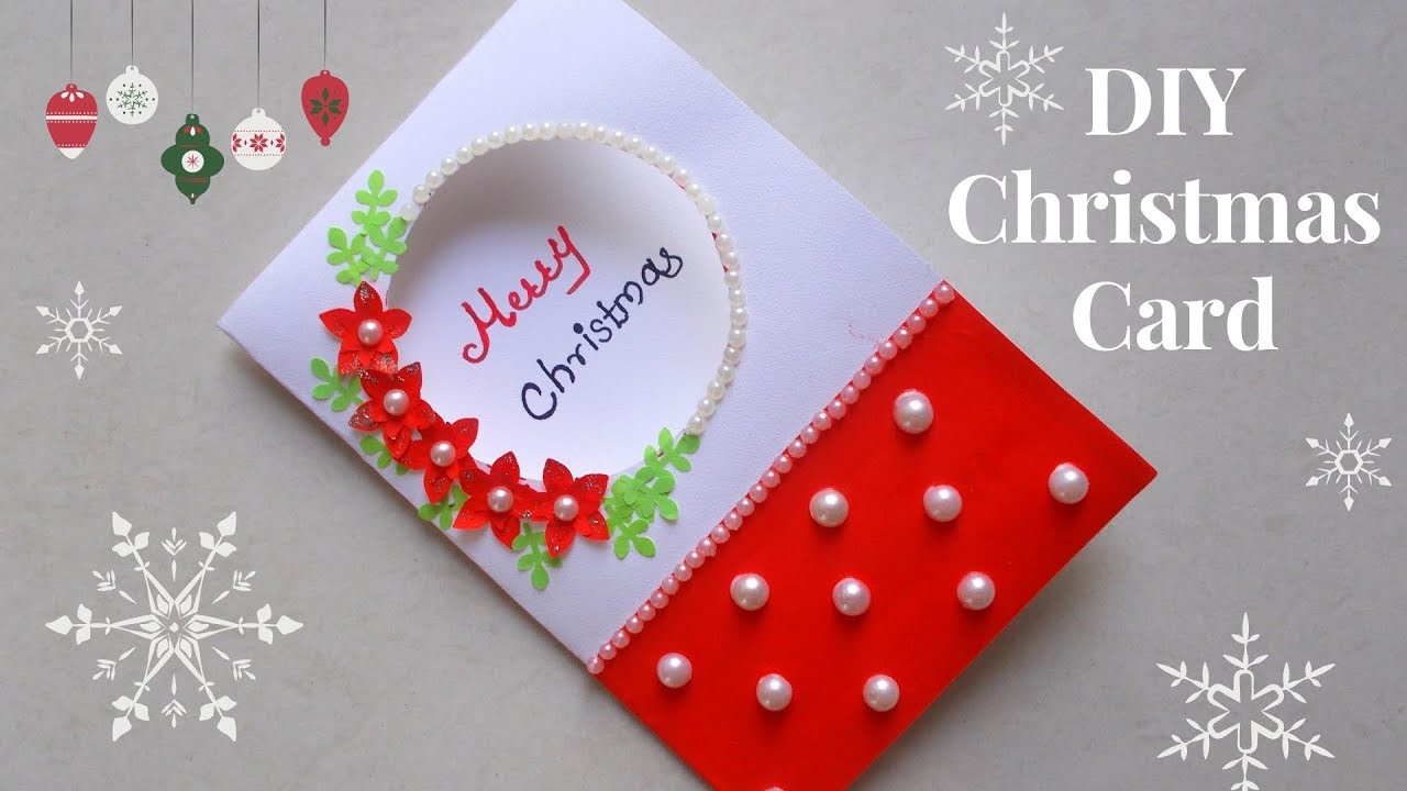 DIY Birthday Cards For Kids
 DIY Christmas Greeting Card How to make Christmas Card